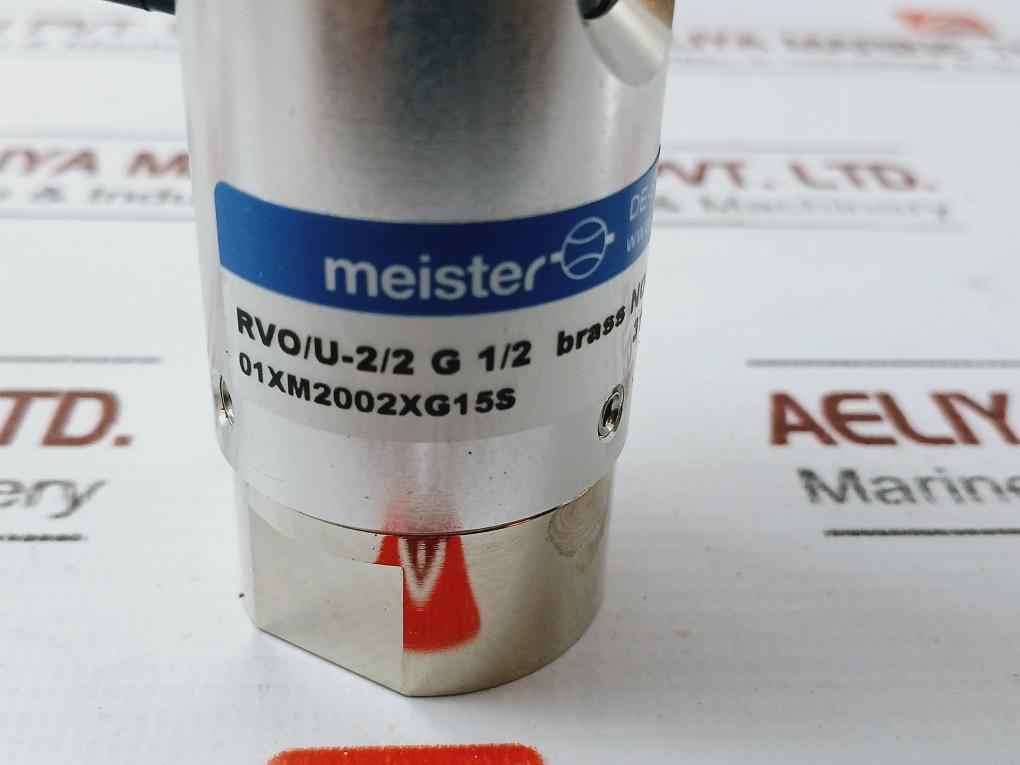 Meister Sg15X50 Flow Switch Rvo/U-2/2 G 1/2 Max: 230V 3A 60Va, 01Xm2002Xg15S