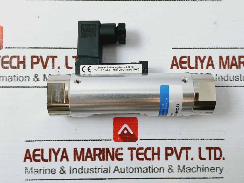 Meister Sg15X50 Flow Switch Rvo/U-2/2 G 1/2 Max: 230V 3A 60Va, 01Xm2002Xg15S
