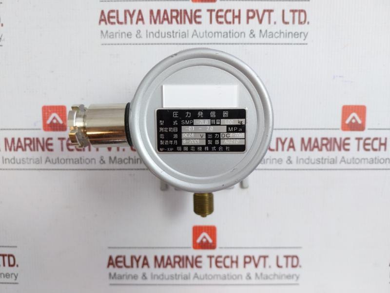 Meiyo Electric Dc 24V -0.1-2.0 Mpa Pressure Transmitter Smp-2Lb