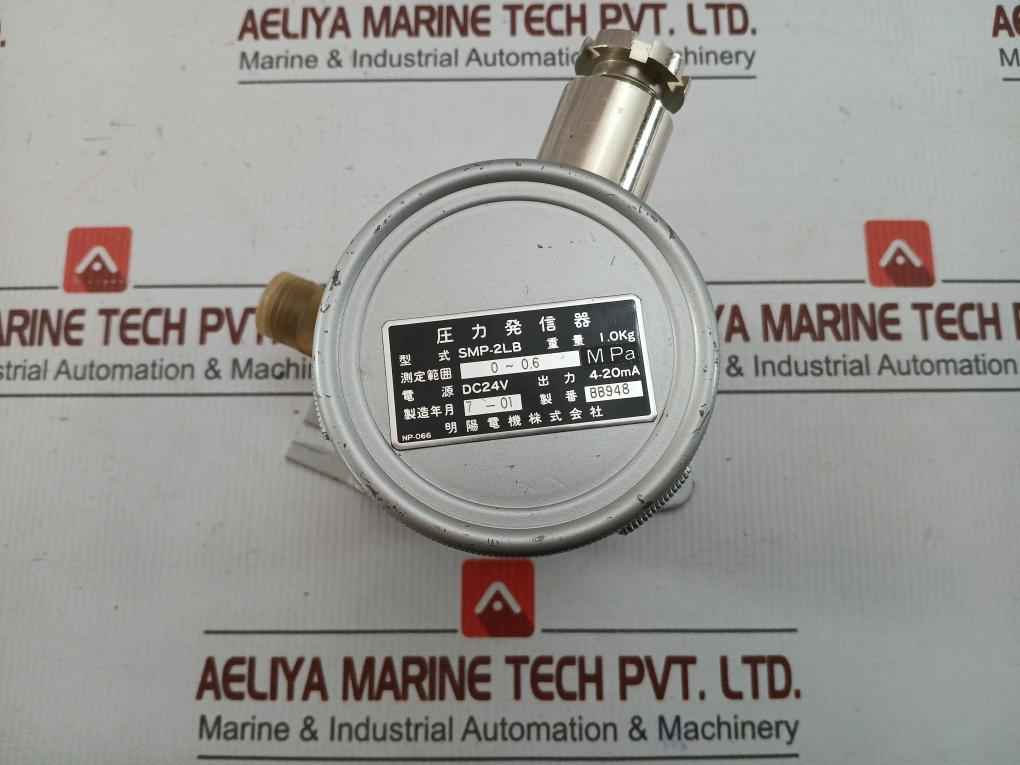Meiyo Electric Electric Pressure Transmitter 0-0.6 Mpa Smp-2Lb