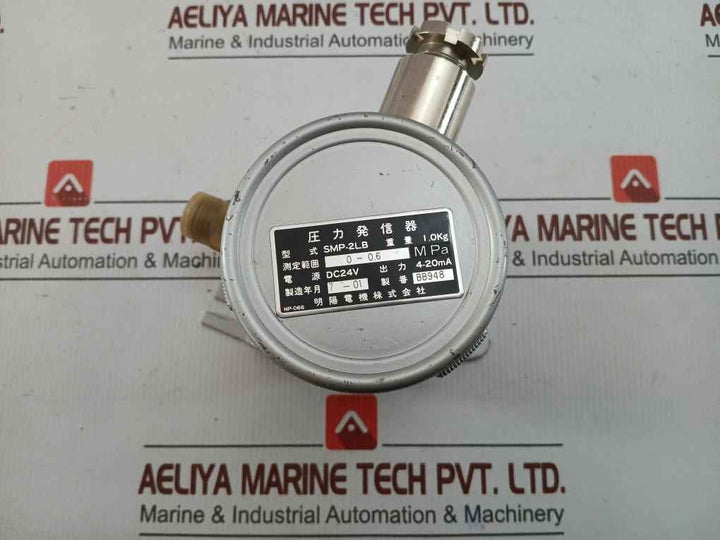 Meiyo Electric Electric Pressure Transmitter 0-0.6 Mpa Smp-2Lb