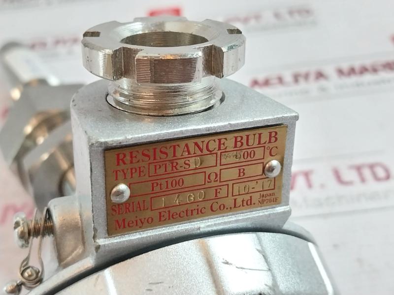 Meiyo Electric Ptr-sd Resistance Bulb 600C Np704F 100-mm