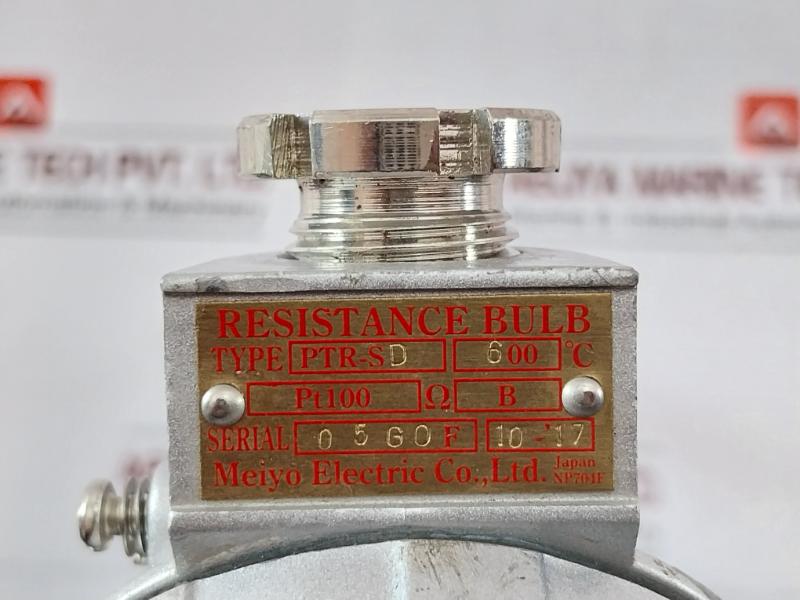Meiyo Electric Ptr-sd Resistance Bulb Thermocouple Pt100 200 Mm