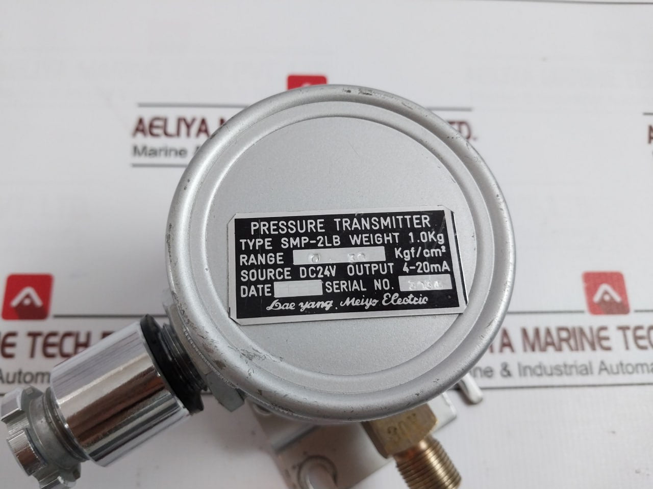 Meiyo Electric Smp-2Lb Pressure Transmitter Dc24V 4-20Ma 0-30 Kgf/Cm2