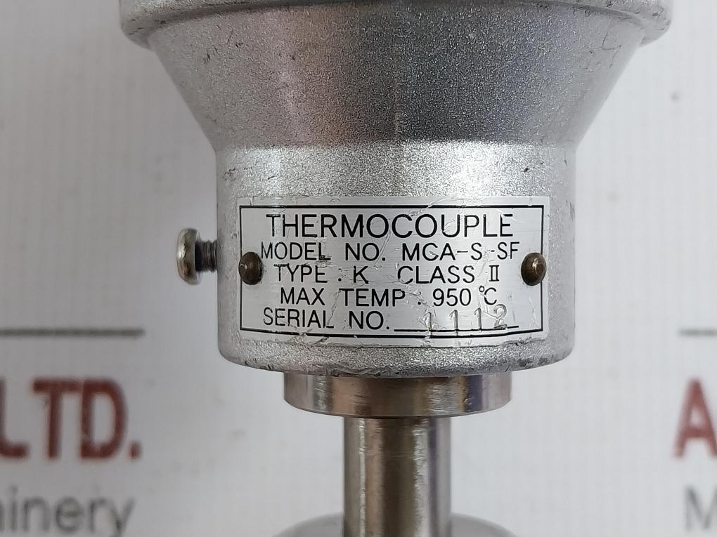 Meiyo Electric Thermocouple Mca-s-sf 950°C