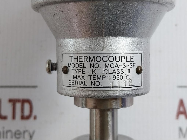 Meiyo Electric Thermocouple Mca-s-sf 950°C