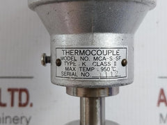 Meiyo Electric Thermocouple Mca-s-sf 950°C