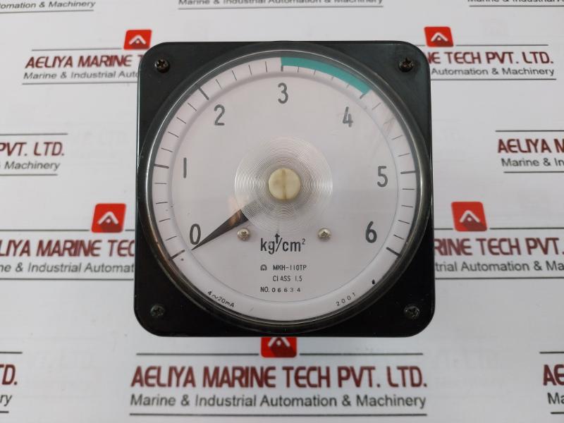 Meiyo Mkh-110Tp Pressure Indicator 0-6 Kgf/Cm2 Class 1.5