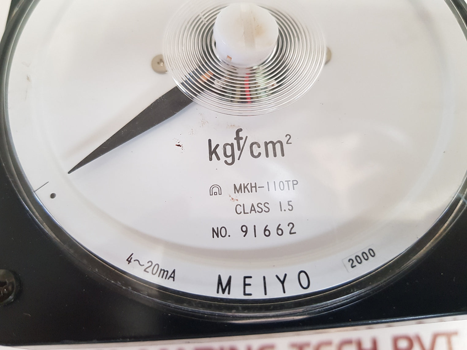 Meiyo Mkh-110Tp Pressure Indicator 4~20Ma , Cz0 010964