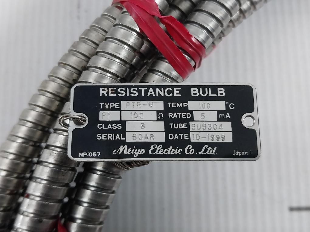 Meiyo Electric Ptr-m Resistance Bulb Pt 100 Ω 5.8-meter Sus304