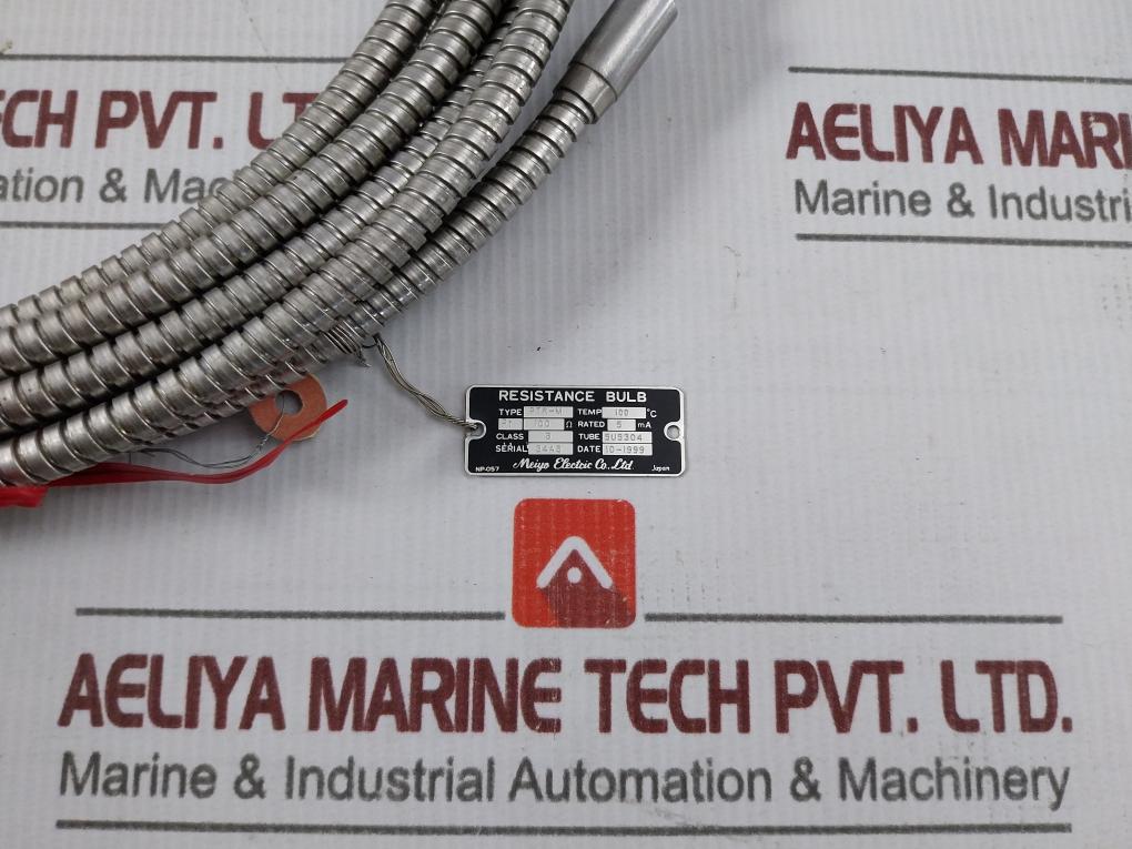 Meiyo Electric Ptr-m Resistance Bulb Pt 100 Ohm Sus304