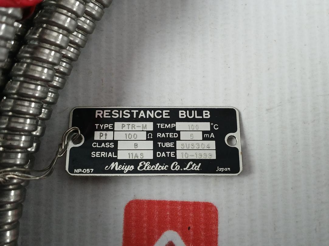 Meiyo Electric Ptr-m Resistance Bulb Sus304 9.7-meter
