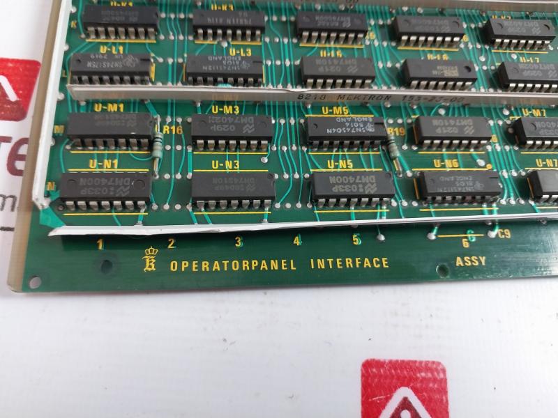 Mektron 153-23-00 Operator Panel Interface Pi96B30Poofooe9 , 31209513F24