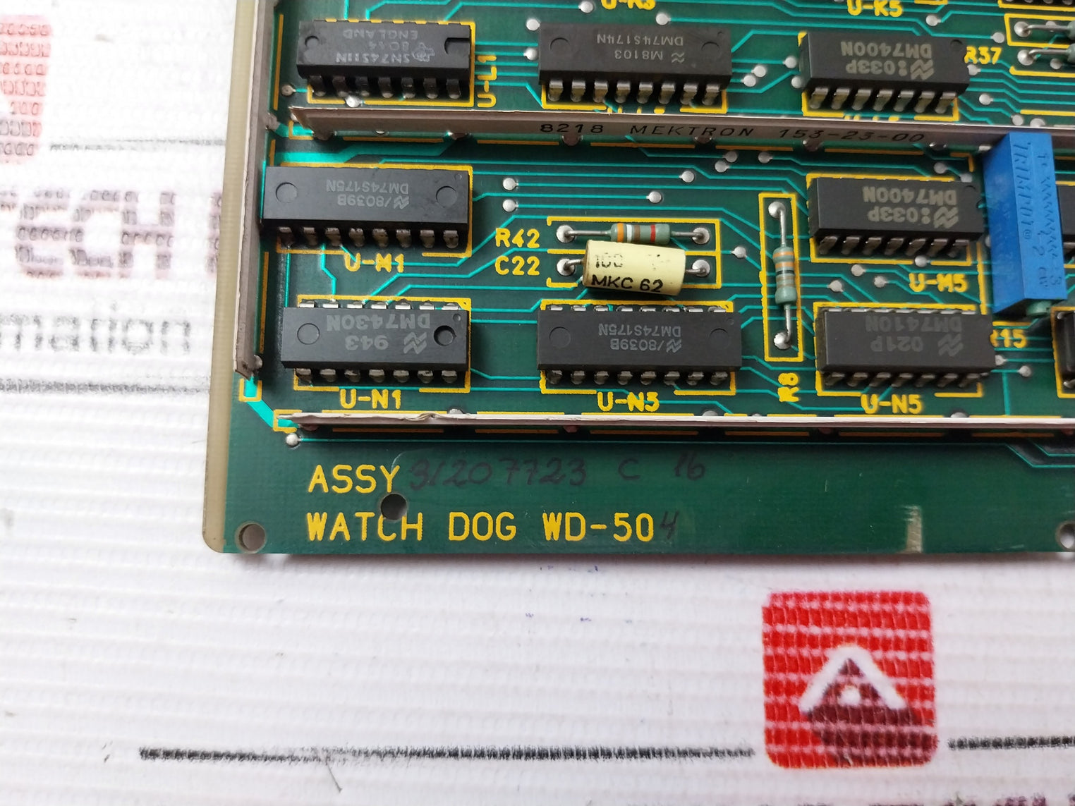Mektron 31207723 C 16 Printed Circuit Board