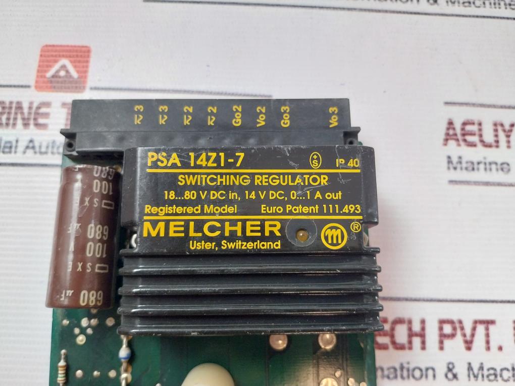 Melcher Psa 14Z1-7 Switching Regulator 6853391-012 Ip40