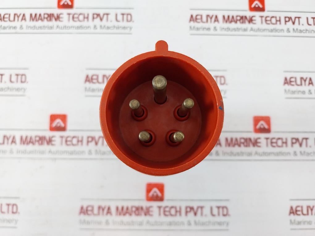 Mennekes 16a-6h Connection Plug 200/346v 240/415v 380v