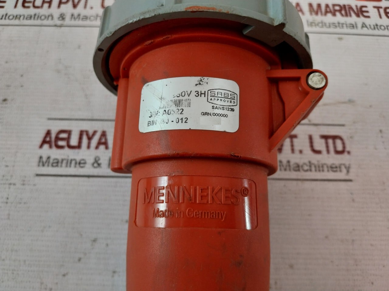 Mennekes 2177A Connector Screw Terminal Single Part Body 400-440V Ip67