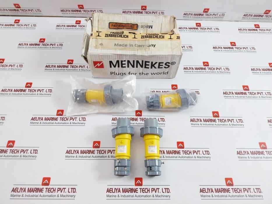 Mennekes 3794 Power Plug Power Connector 16A 4H 100-130V 50-60 Hz