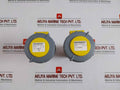 Mennekes 3859Rs Yellow Cable Mount Industrial Power Socket Ip 67