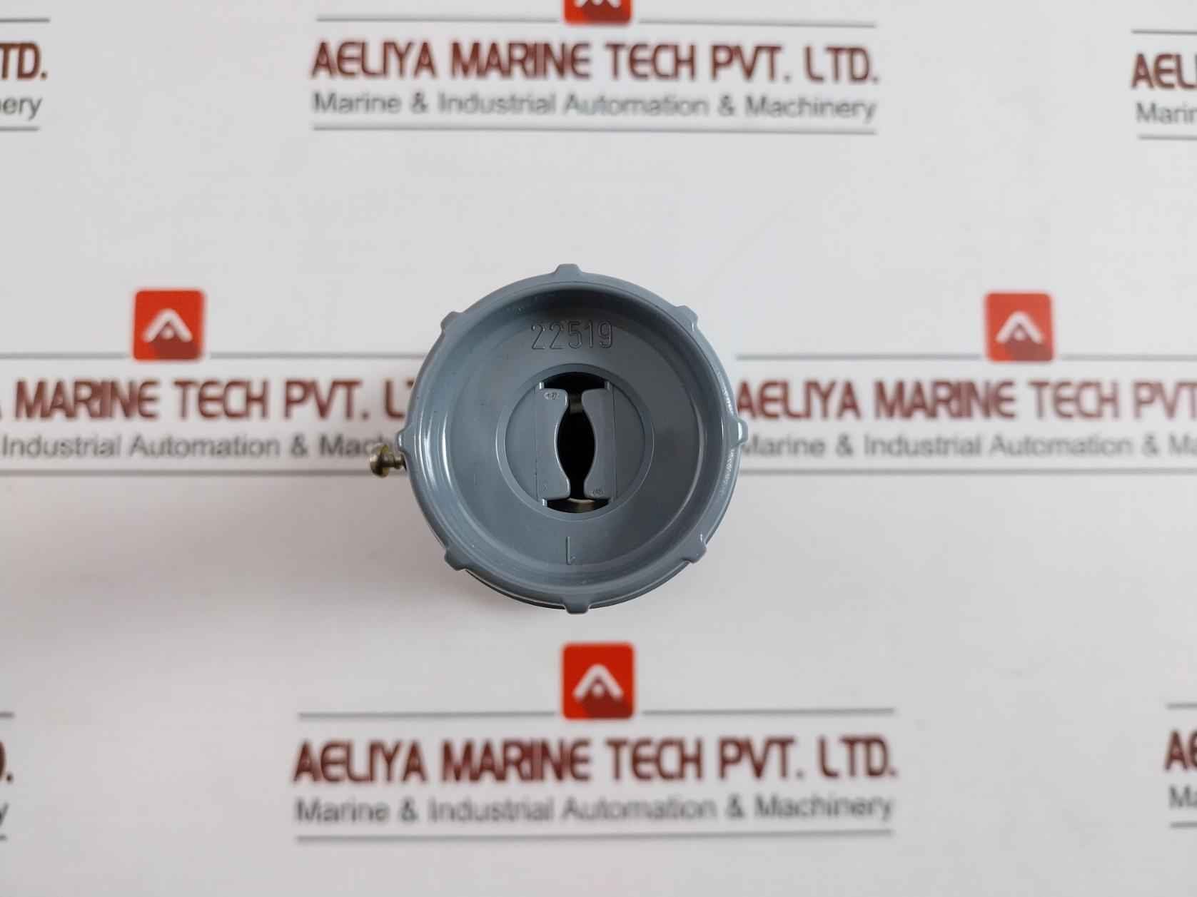 Mennekes 3859Rs Yellow Cable Mount Industrial Power Socket Ip 67