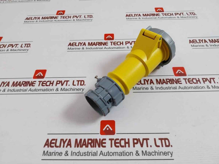 Mennekes 3859Rs Yellow Cable Mount Industrial Power Socket Ip 67