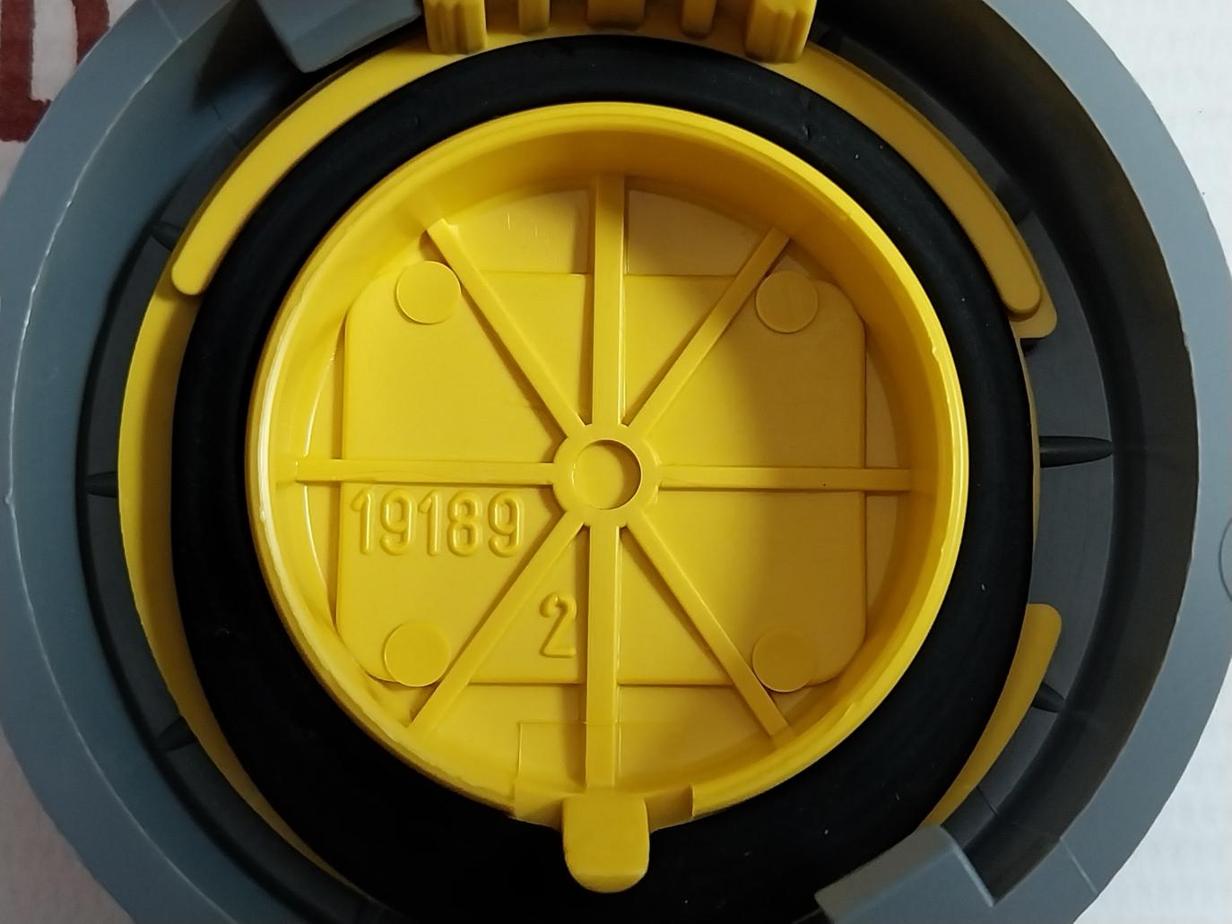 Mennekes 3859Rs Yellow Cable Mount Industrial Power Socket Ip 67