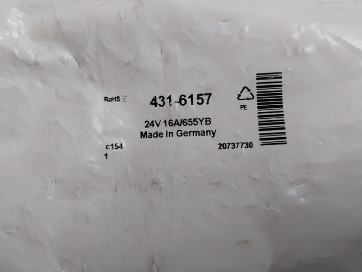 Mennekes 655Rs Industrial Power Plug 16A-/20-25V 431-6157 , 20737730