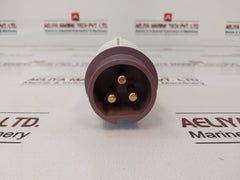 Mennekes 636A 3P Industrial Power Plug 16A-24V