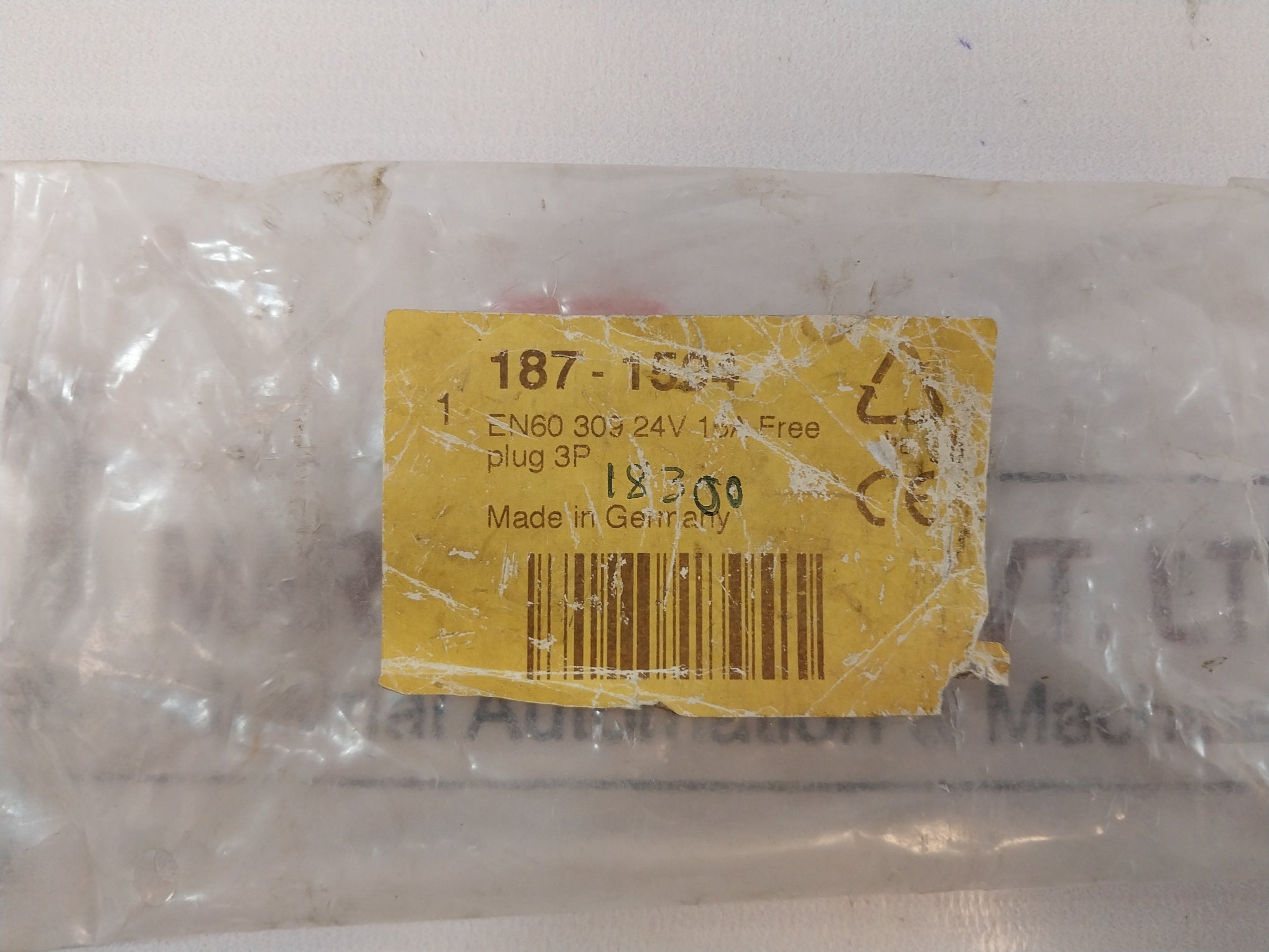Mennekes 636A 3P Industrial Power Plug 16A-24V