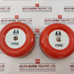 Menvier Fire Alarm Red Bell, 24v Dc