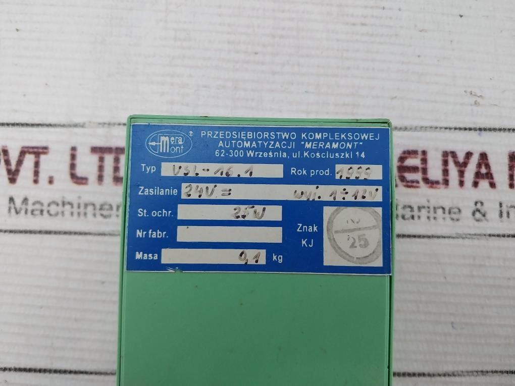 Meramont Usl-16.1 Dimmer Relay 24V