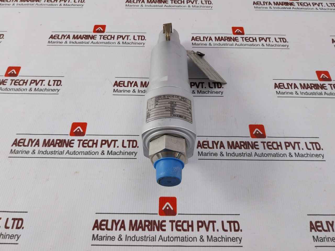 Mercer 91-m2D63P1641 Pressure Relief Valve 3/4In 3500 Psi Air 7070 Scfm