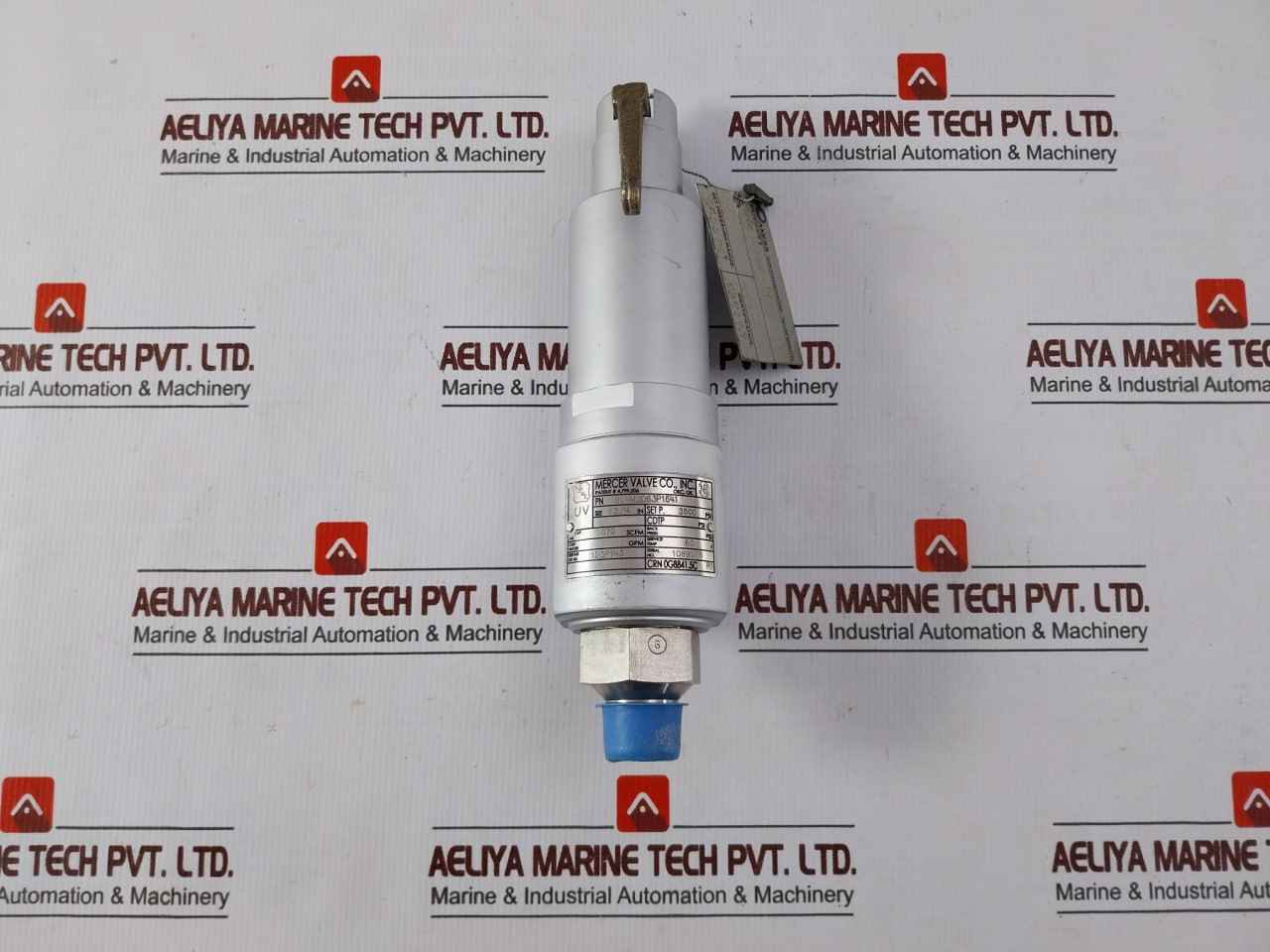 Mercer 91-m2D63P1641 Pressure Relief Valve 3/4In 3500 Psi Air 7070 Scfm