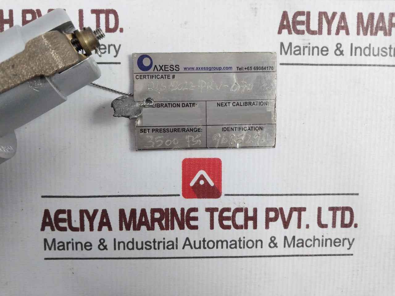 Mercer 91-m2D63P1641 Safety Relief Valve 3500 Psi 1D3P143