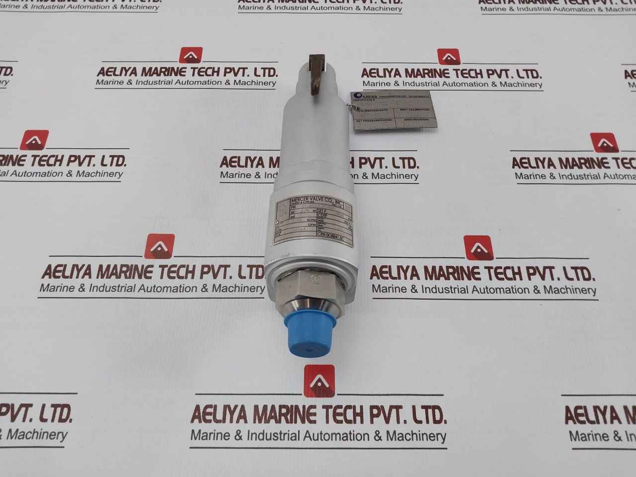 Mercer Valve 91-m2D63P1641 3/4-inch Safety Relief Valve 3500Psi Crn 0G8841.5C R1
