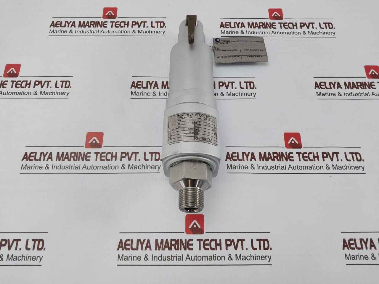 Mercer Valve 91-m2D63P1641 3/4-inch Safety Relief Valve 3500Psi Crn 0G8841.5C R1