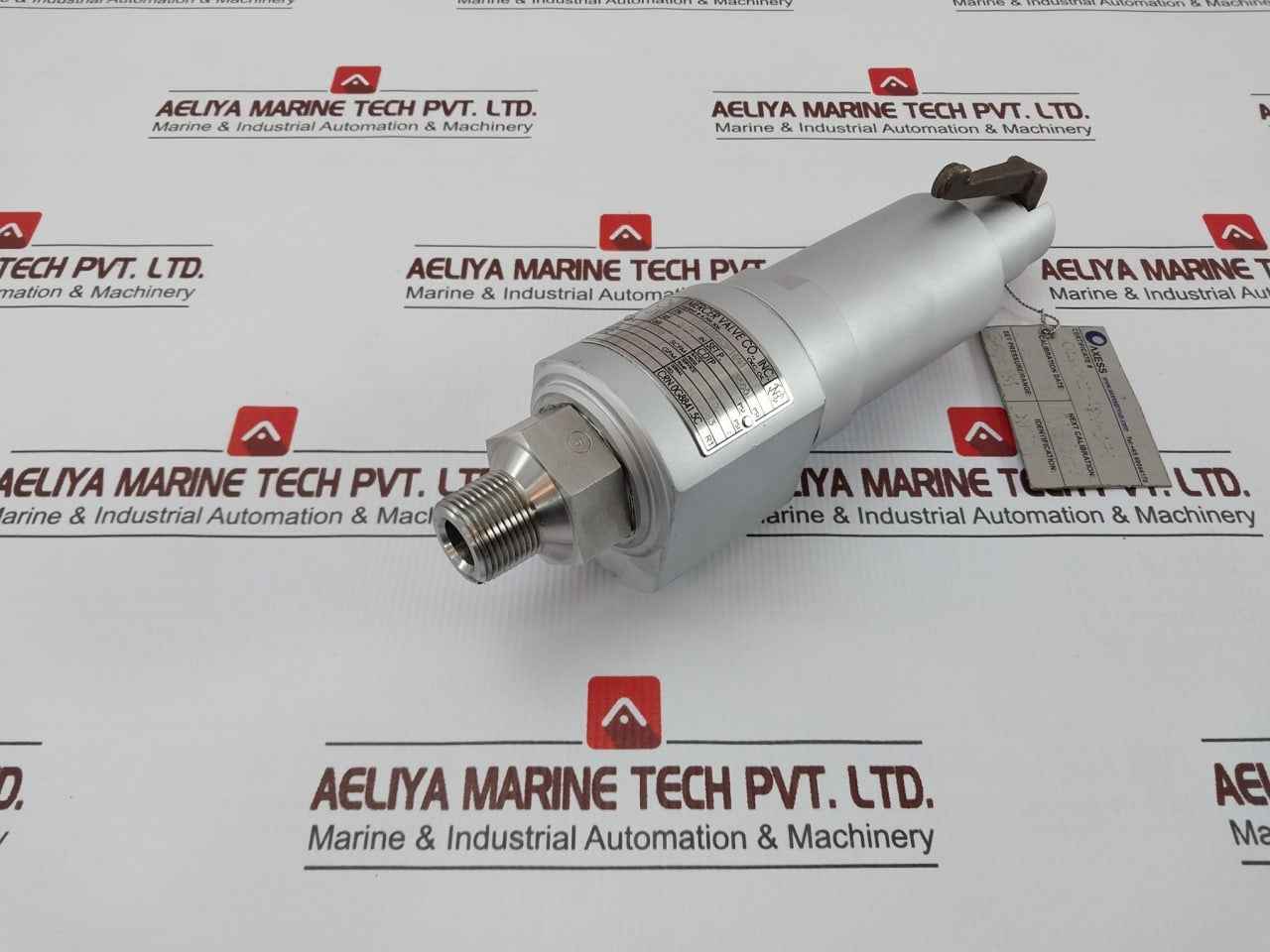 Mercer Valve 91-m2D63P1641 3/4-inch Safety Relief Valve 3500Psi Crn 0G8841.5C R1