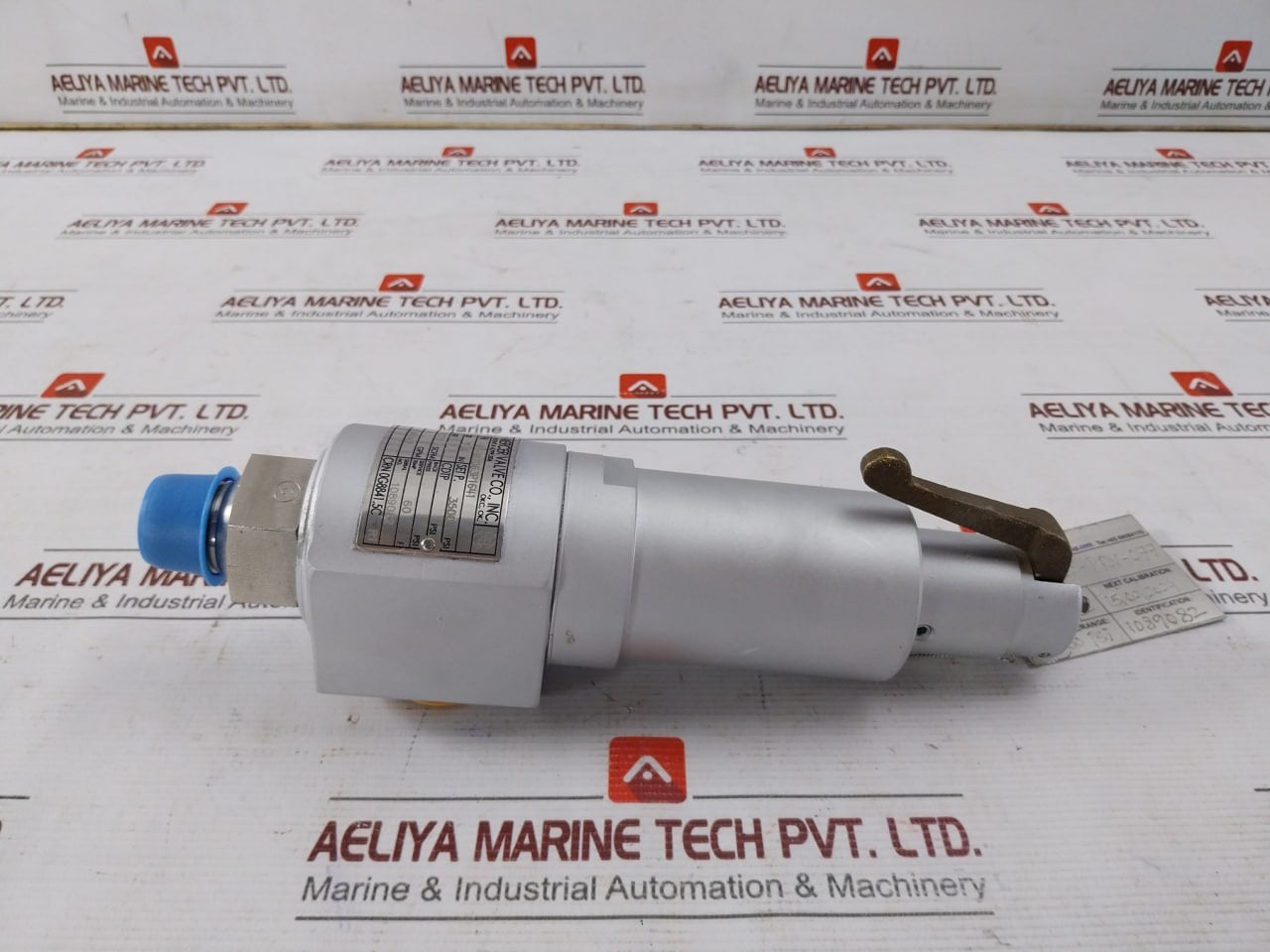 Mercer Valve 91-m2D63P1641 3/4-inch Safety Relief Valve Crn 0G8841.5C R1 3500Psi