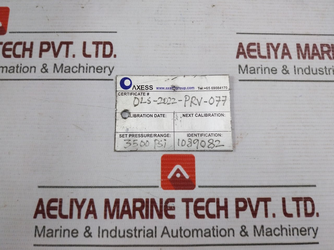 Mercer Valve 91-m2D63P1641 3/4-inch Safety Relief Valve Crn 0G8841.5C R1 3500Psi