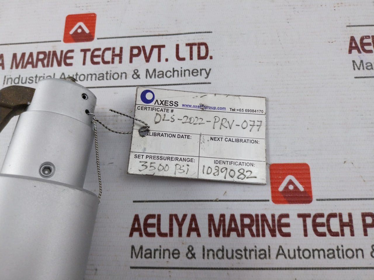 Mercer Valve 91-m2D63P1641 3/4-inch Safety Relief Valve Crn 0G8841.5C R1 3500Psi