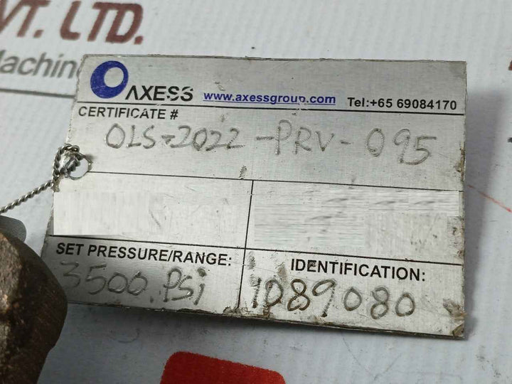 Mercer Valve 91-m2D63P1641 3/4