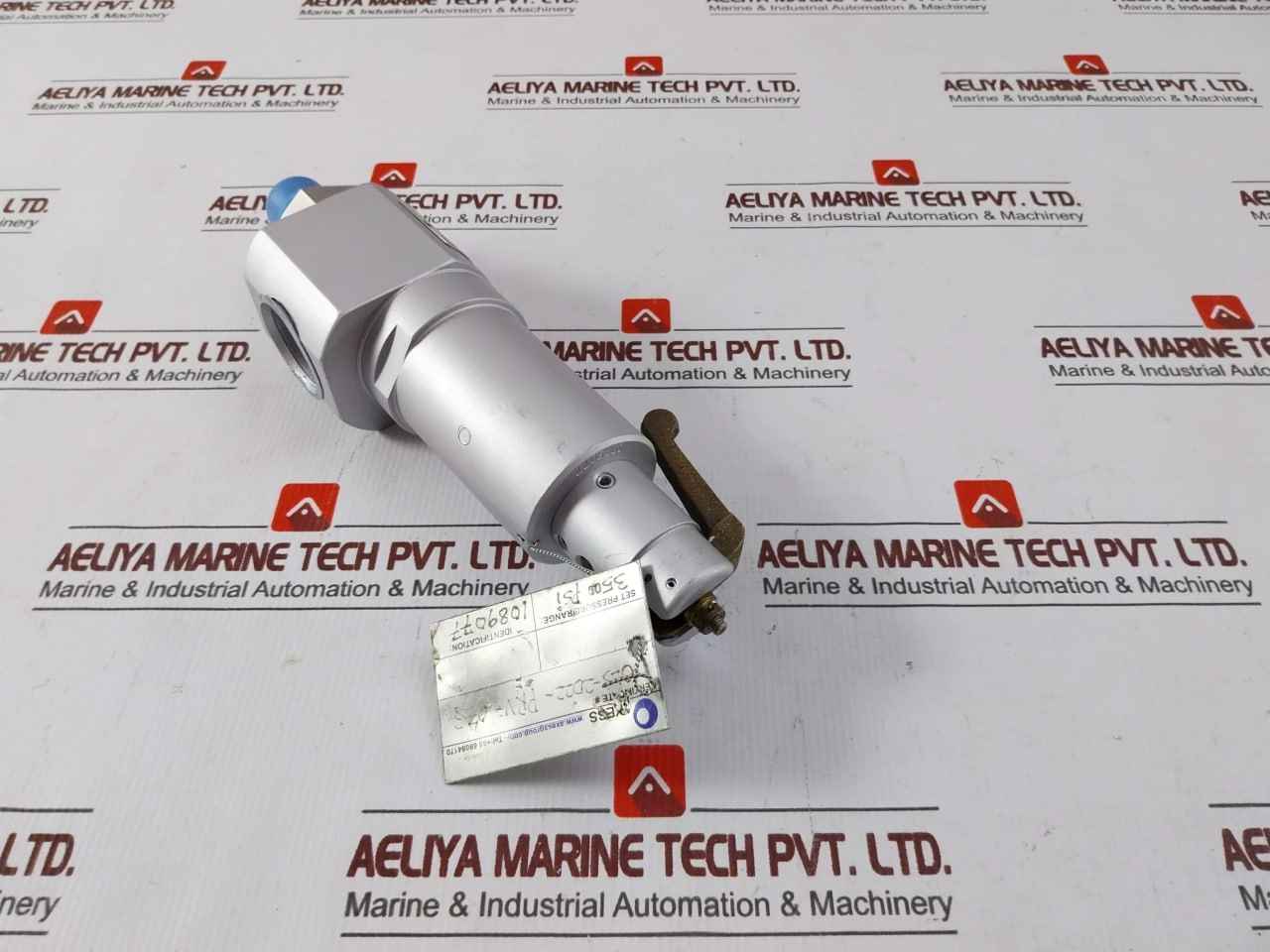 Mercer Valve 91-m2D63P1641 Pressure Relief Valve 3/4" 3500 Psi 7070 Scfm