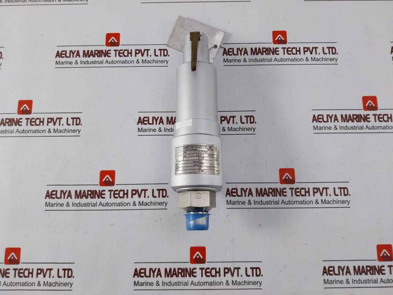 Mercer Valve 91-m2D63P1641 Pressure Relief Valve 3/4" 3500 Psi 7070 Scfm