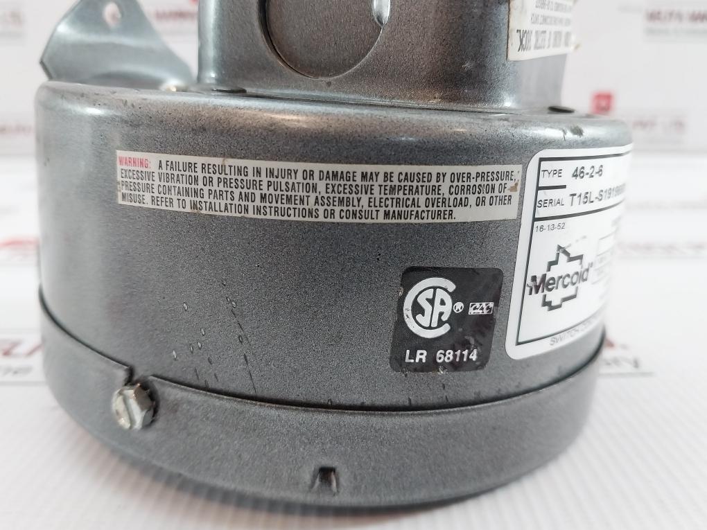 Mercoid Level Switch 120V 46-2-6