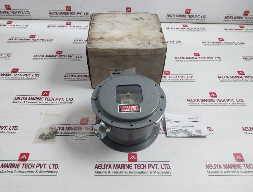 Mercoid Control Dpaw-7043-153-64E Series Dp-7000 Differential Pressure Switch