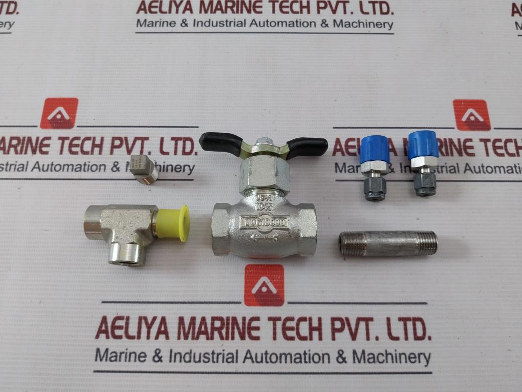 Mercury Instruments Pressure Piping &amp; Valve Kit Rev 1 20-5318