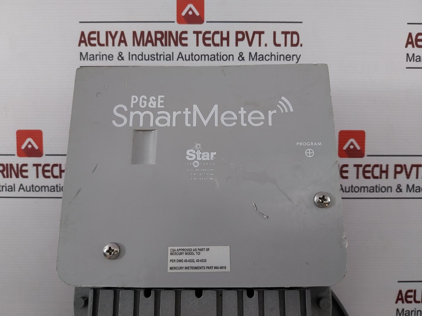 Mercury Instruments Tci Natural Gas Rotary Meter 40-4553 3-24Vdc 10Ma Max