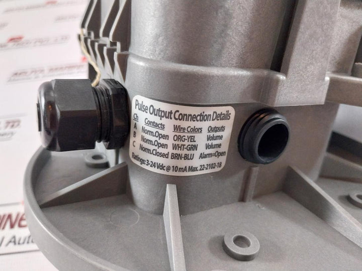 Mercury Instruments Tci Natural Gas Rotary Meter 40-4553 3-24Vdc 10Ma Max