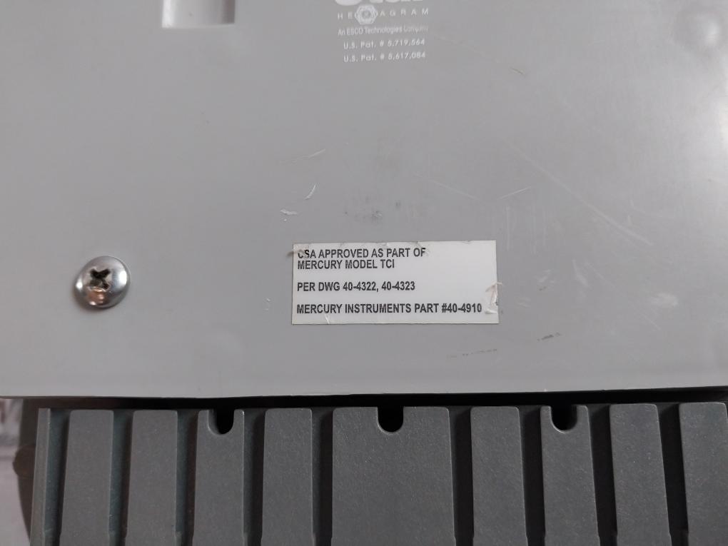 Mercury Instruments Tci Natural Gas Rotary Meter 40-4910 3-24Vdc At 10Ma