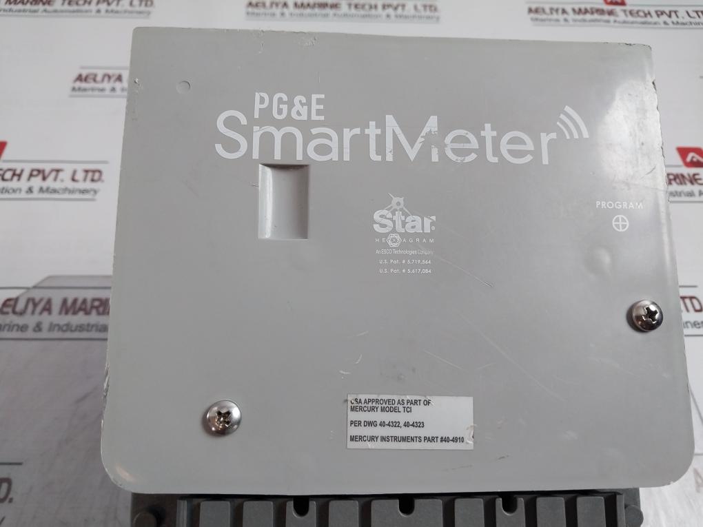 Mercury Instruments Tci Natural Gas Rotary Meter 40-4910 3-24Vdc At 10Ma